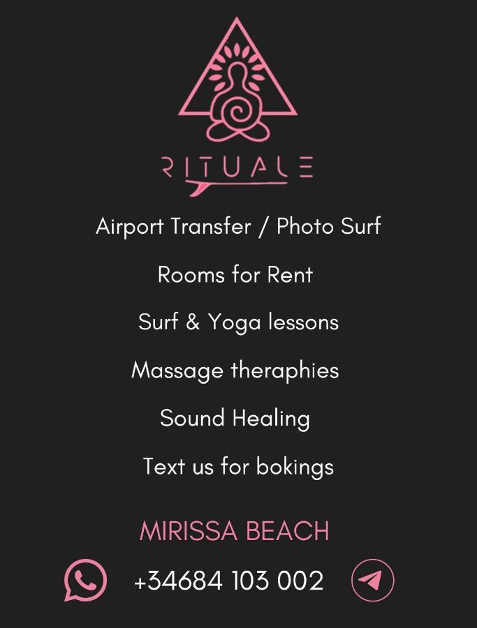 Rituale Guest House - Surf & Yoga Мириса Екстериор снимка